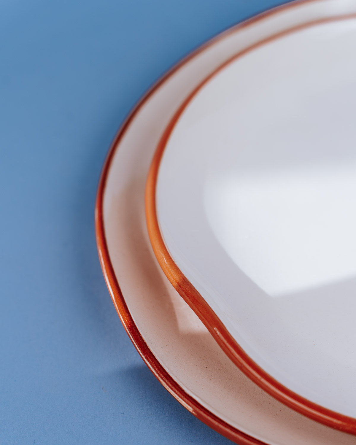 Livona-2832 Håndlavet frokosttallerken i organisk design