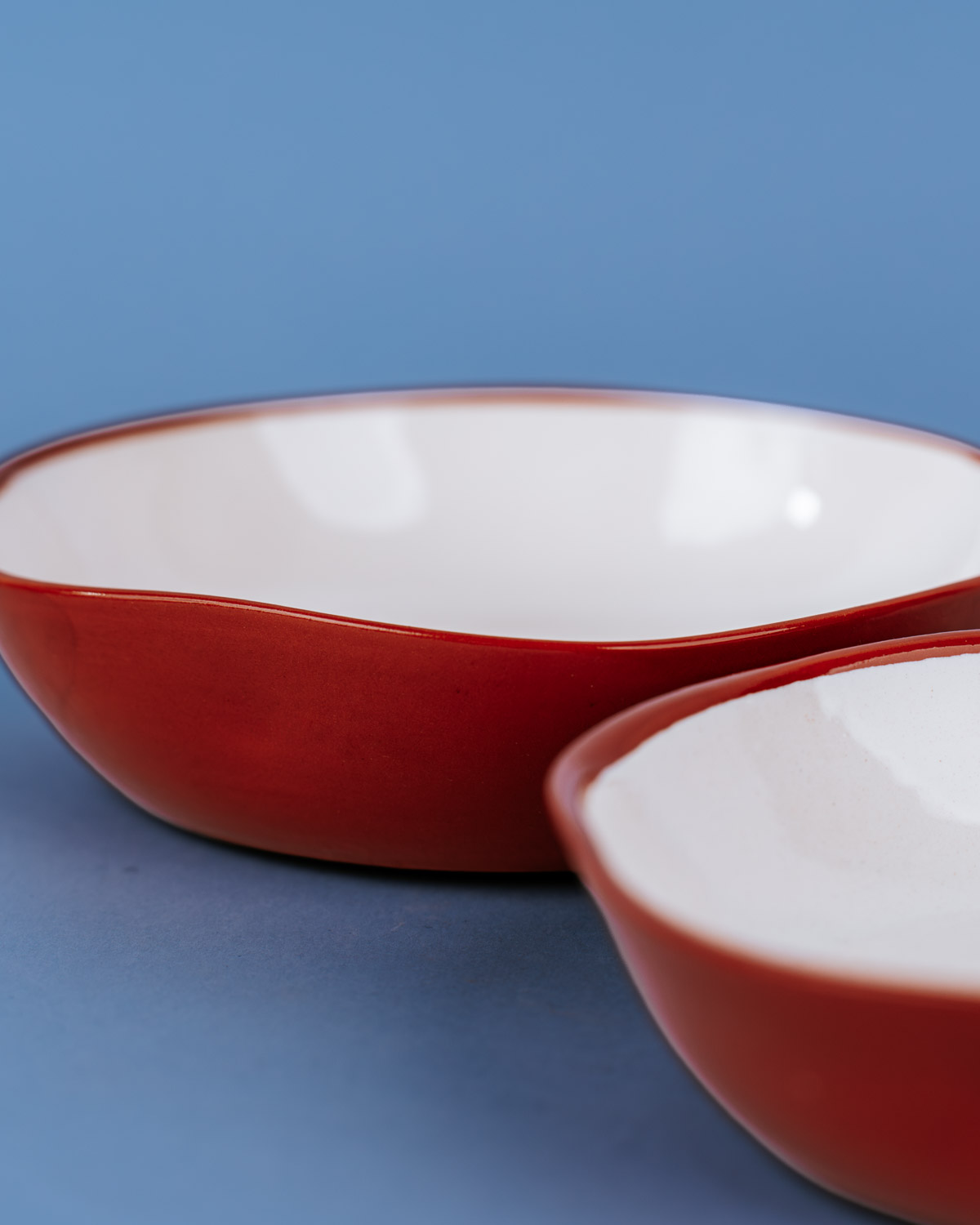 Livona-2931 Portugisisk håndlavet skål i organisk design | 17 cm